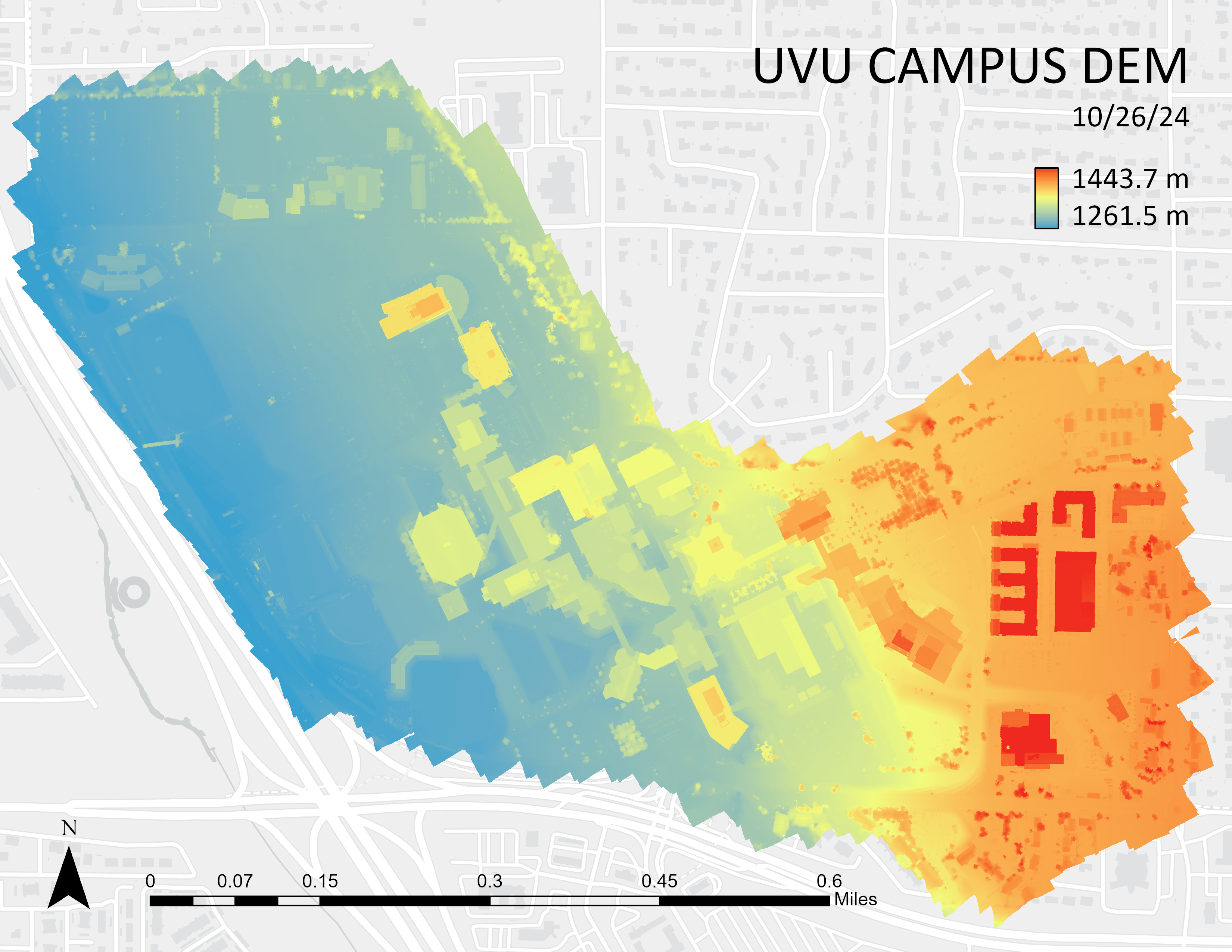 UVU Campus DEM